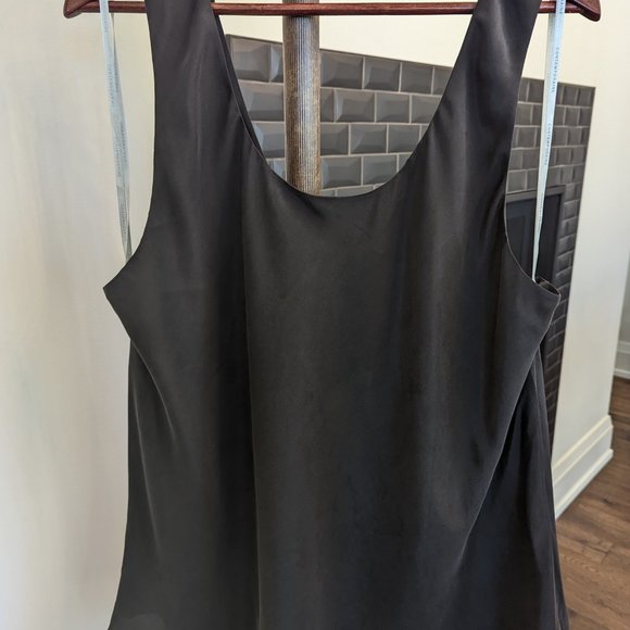 NWT Contemporaine XXL Soft Flare Black Tank Top - Picture 3 of 5